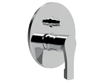 EGO - F5762BX-EP - External shower tap with plate by Rubinetteria Giulini - view 2